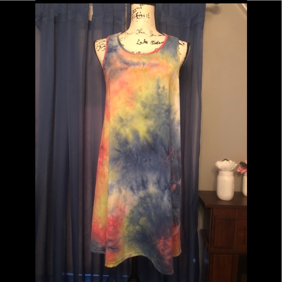 BUZZ Dresses & Skirts - BUZZ Tie Dye Dress